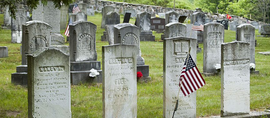Cemetery Gravestones